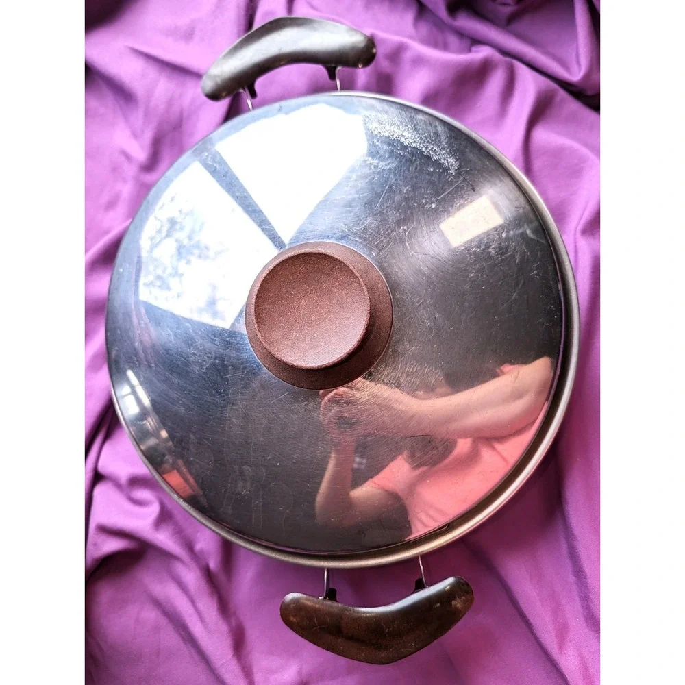 VTG Presto Pride Set Poacher 3.5QT & 6 QT + Lid Copper Bottom Stainless Cookware